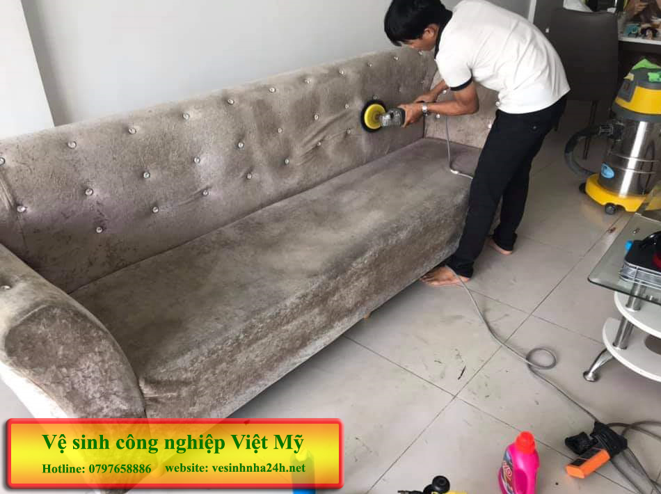 Thuê giặt sofa giá rẻ tại nhà ở Hồ Chí Minh